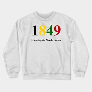 Did you know? Harriet Tubman (called "Moses") escaped and made some twenty missions to rescue approximately 300 enslaved people, family and friends, 1849 Purchase today! Crewneck Sweatshirt